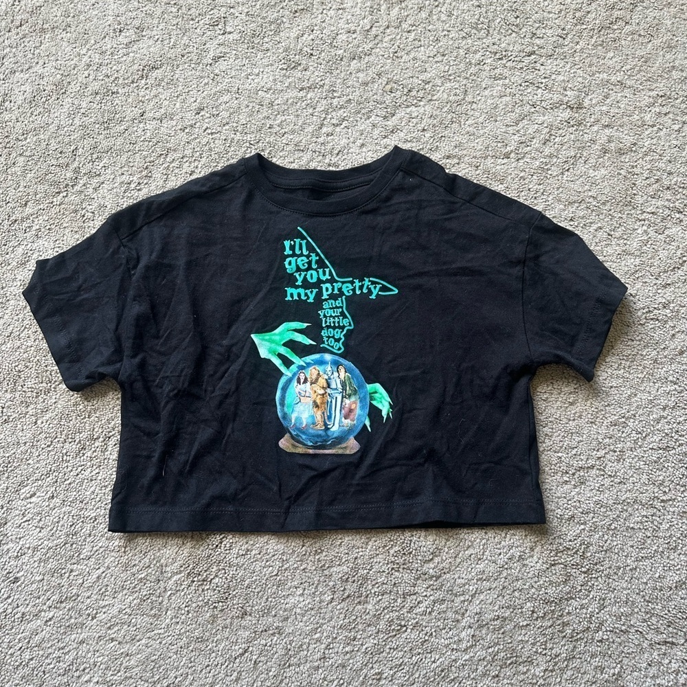 Old Navy Wizard of Oz crop top YS 6/7 nwot